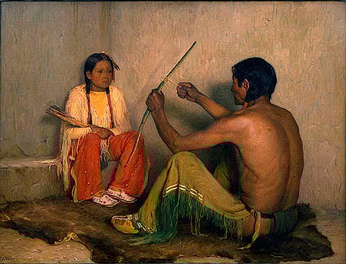 The Broken Bow, Father and Son